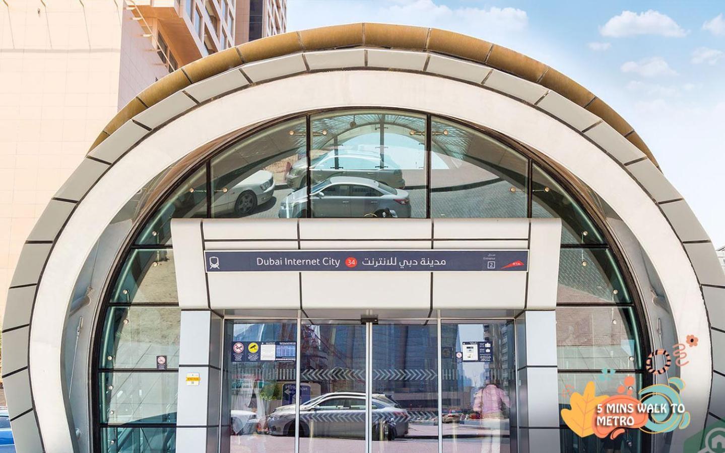 Vista Partition Room In Tecom Near Internet City Metro Dubai Exterior photo